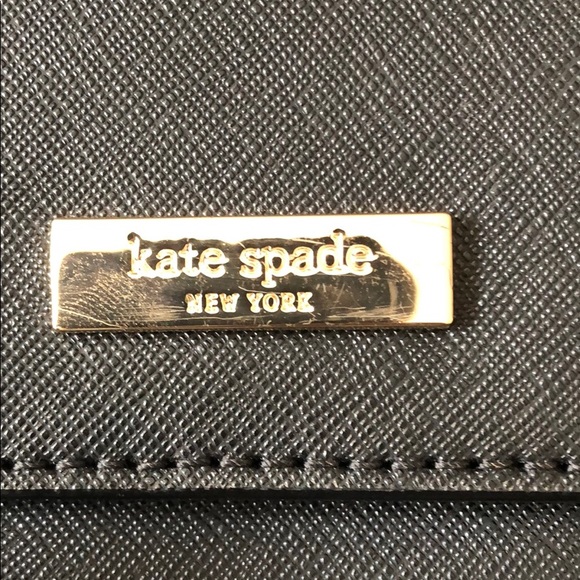 Barely used KATE SPADE BLACK SHOULDER BAG - Picture 2 of 6